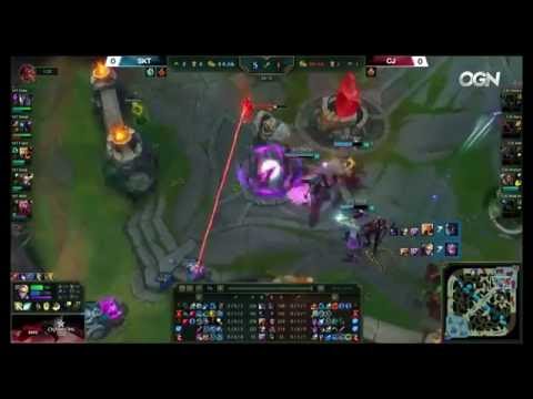 SKT T1 Faker Azir Plays