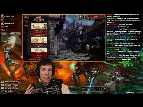 D2 news, WC3 play, SC2 play, AoE2 play - LIVE - Grubby - 12-Feb-2026
