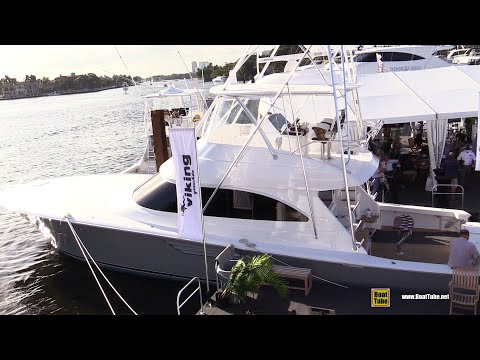 2020 Viking 54 Convertible Sport Fishing Yacht Walkaround Tour - 2020 Fort Lauderdale Boat Show