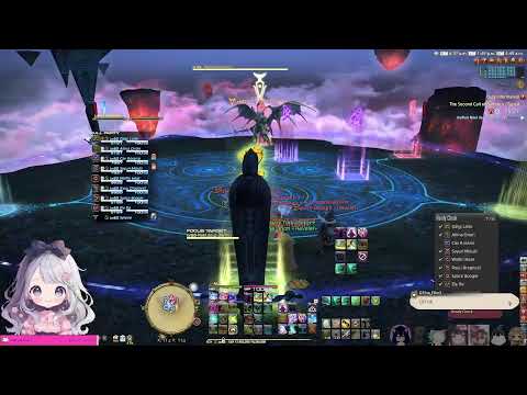 🌱FFXIV Day 115 (Part 1) - Second Coil of Bahamut T4/T9, Synced, MINE, Blind.