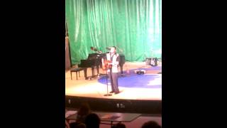 Josh Davis-Talent Show 2013 Danny&#39;s Song