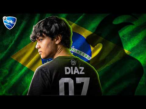 finalmente aconteceu... O DIAZ COLOCOU O BRASIL no TOP 1 do ROCKET LEAGUE😈👑