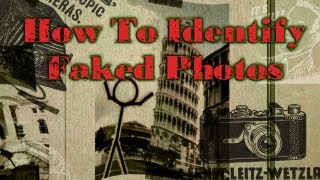 Tinkernut - Identify Faked Photos