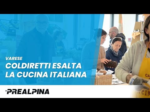 Varese. Coldiretti esalta la cucina italiana