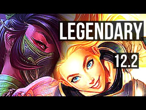 AKALI vs LUX (MID) | Rank 3 Akali, 21/1/4, Legendary, 400+ games, Rank 27 | BR Challenger | 12.2