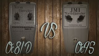 Video thumbnail for JMI - Tone Bender MKII - OC75 vs OC81D Transistors!! - GAS Channel by g.a.s.