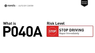 dtc p040a interpretation