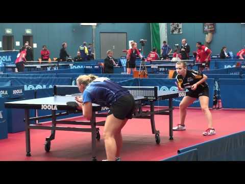 107 Anna KRIEGHOFF GER  146 Barbora BALAZOVA SVK 2  Schiri Joachim Car Unterfranken