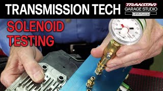 Solenoid Testing Kits for GM TECHM Units