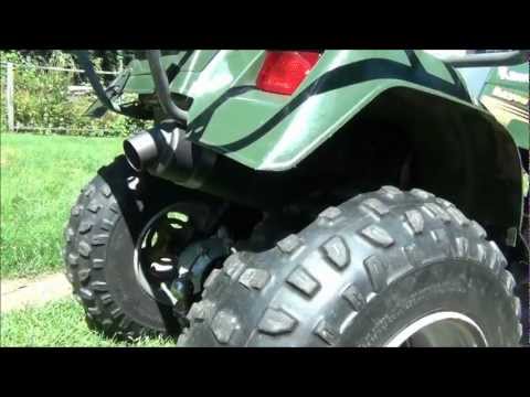 Kawasaki bayou 250 MBRP quiet serries exhaust