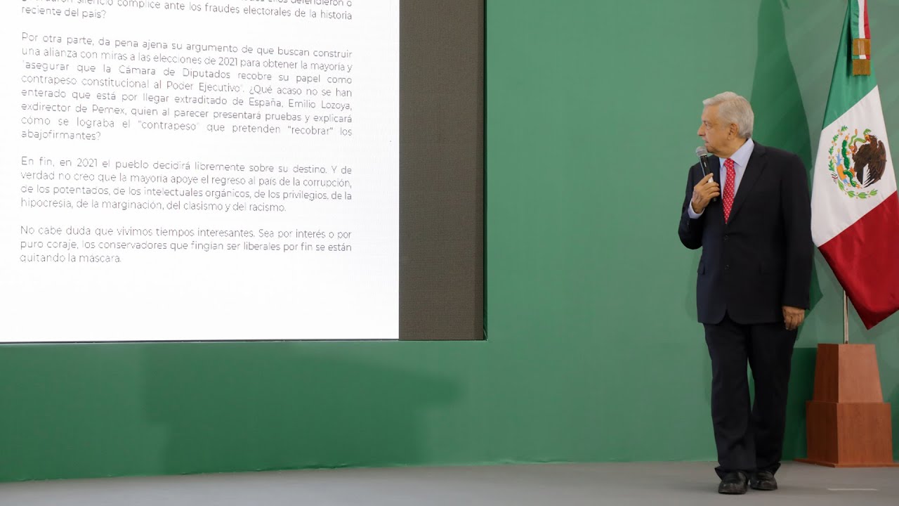 Mañanera de AMLO del 16 de julio de 2020