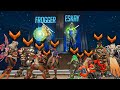 2 BUFFED Top 500 Lucios vs *10* Bronze Players - Who wins?! (ft. Eskay & Frogger)
