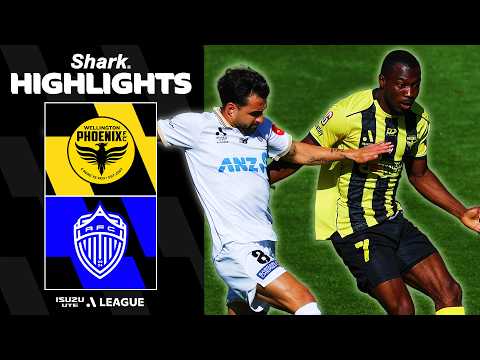 Wellington Phoenix v Auckland FC | SHARK HIGHLIGHTS | Isuzu UTE A-League 2025-26 | Round 18
