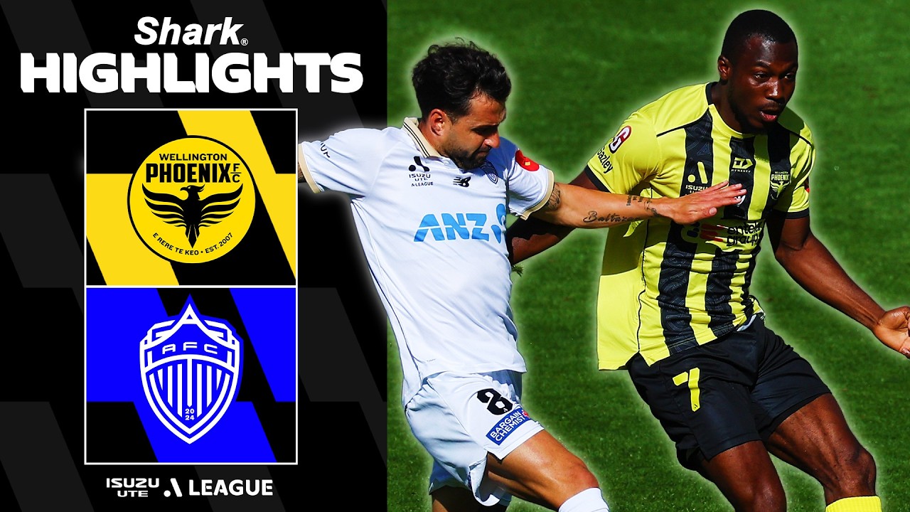 Wellington Phoenix vs Auckland Highlights