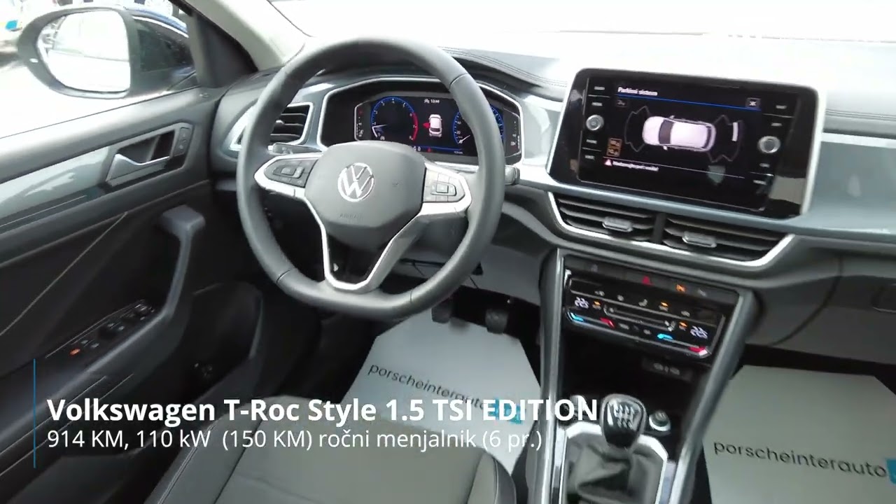 Volkswagen T-Roc Style 1.5 TSI EDITION - SLOVENSKO VOZILO