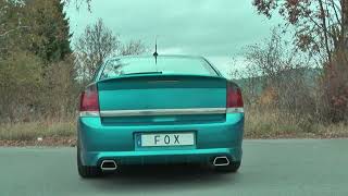 Video: Fox Edelstahl Duplex Sportauspuff-Komplettanlage ab Kat Opel Vectra C OPC