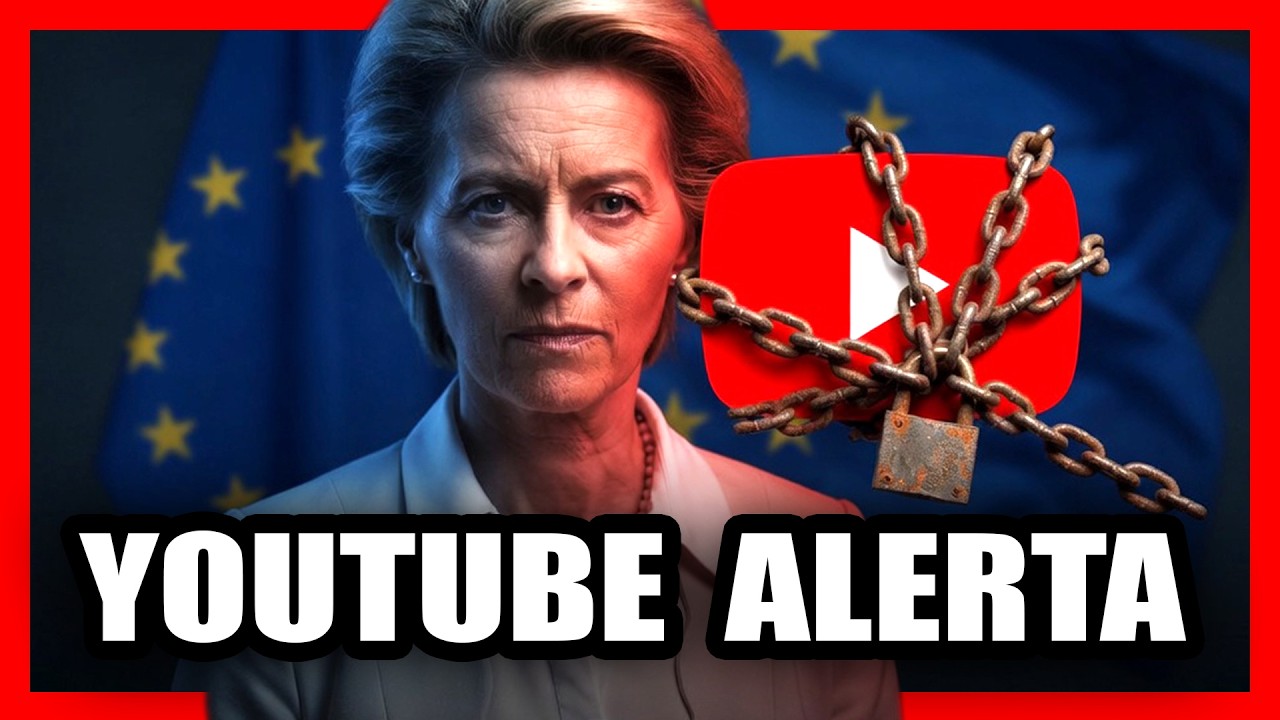 La UNIÓN EUROPEA CENSURA CONTENIDO en YOUTUBE con la NUEVA LEY