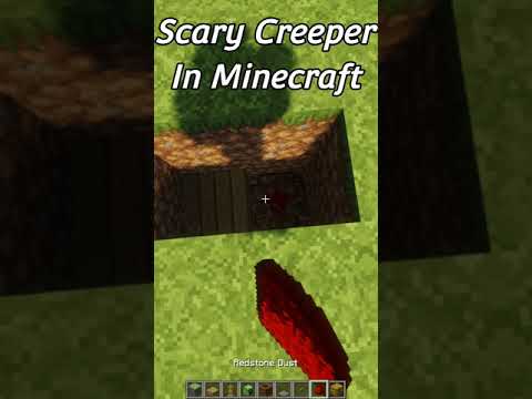 Terrifying Minecraft Creeper Encounter!