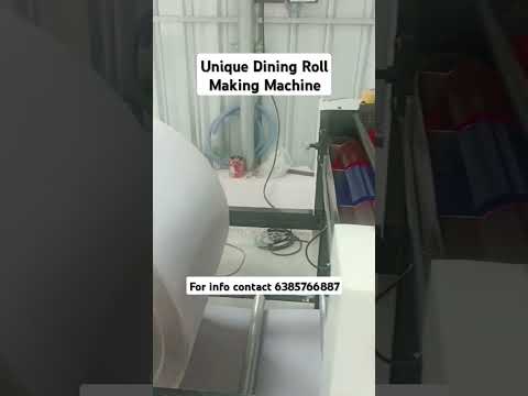 Paper Roll Making Machine