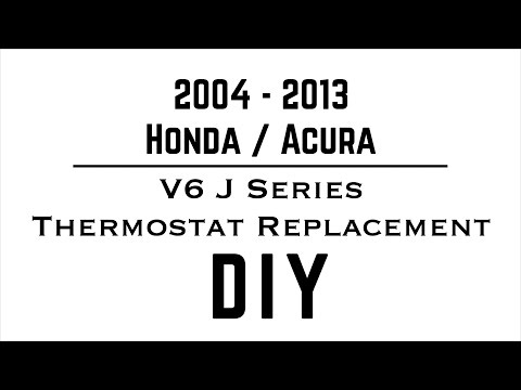 V6 Honda Thermostat Replacement - Honda Acura - J Series V6 - Accord Odyssey Ridgeline Pilot TL CL