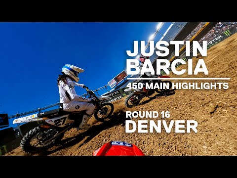 GoPro: Justin Barcia - 2022 Monster Energy Supercross - Denver - 450 Main Event Highlights