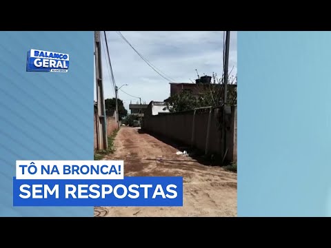Moradores de bairro em Quissamã (RJ) enfrentam problemas com esgoto e buracos nas ruas