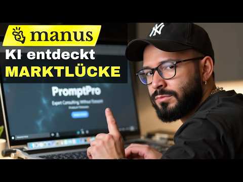Es ist einfach nur noch KRANK... Manus KI baut in 25 Min. ein Business