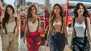 🔥 The Most Beautiful Female Firefighters in the World