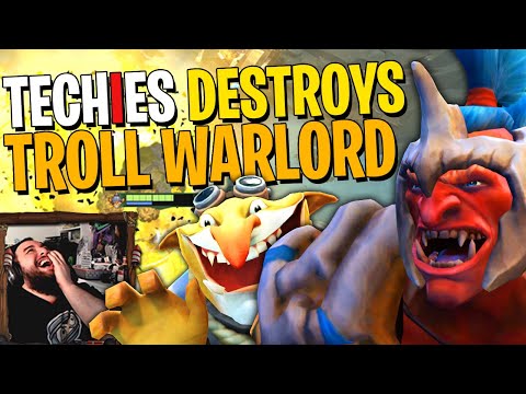 Techies Destroys Troll Warlord - Back To My Old Ways! - DotA 2