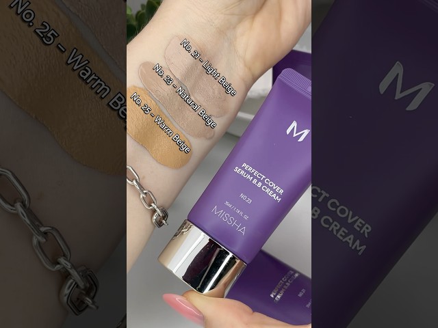 Vídeo relacionado con Missha M Perfect Cover Serum BB Cream No. 21 Light Beige, 20 ml