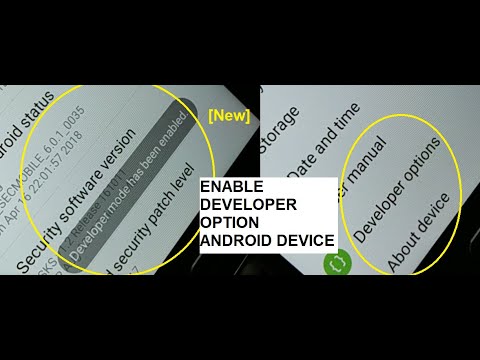 how to enable developer option on Android Devices [New]
