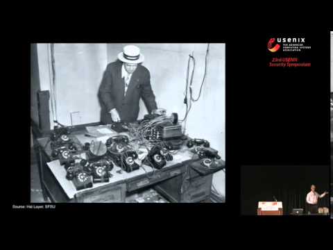 USENIX Security '14 - Phone Phreaks: What We Can Learn From the First Network Hackers?