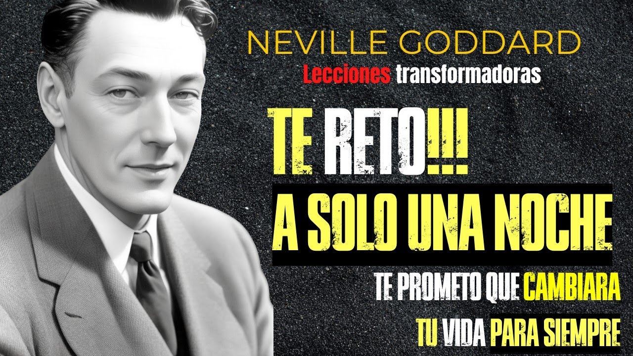 SOLO NECESITAS UNA NOCHE para TENERLO TODO✅ Neville Goddard 🤍LEY DE ASUNCION