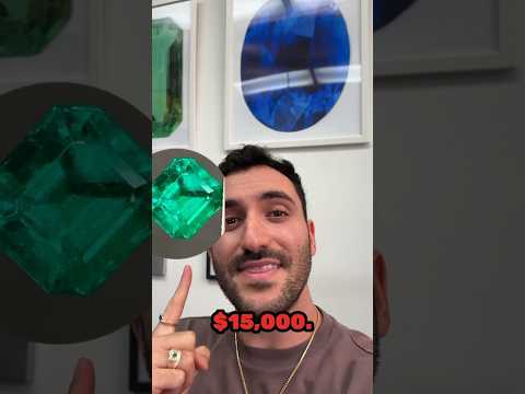 Why this emerald is worth $15,000