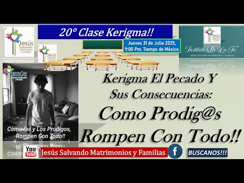Kerigma 21, El Pecado Y Sus Consecuencias: Como Prodig@s Rompen Con Todo! #restaruracionmatrimonial