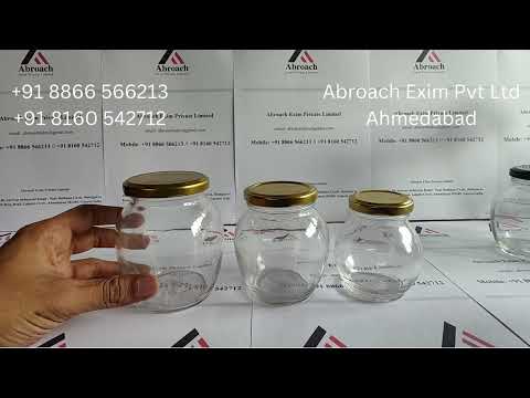 350 Ml Decorative Glass Jar