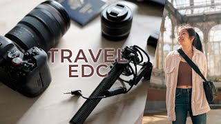 What's in My Every Day Travel Camera Bag | My Every Day Carry in Europe (EDC 2022)