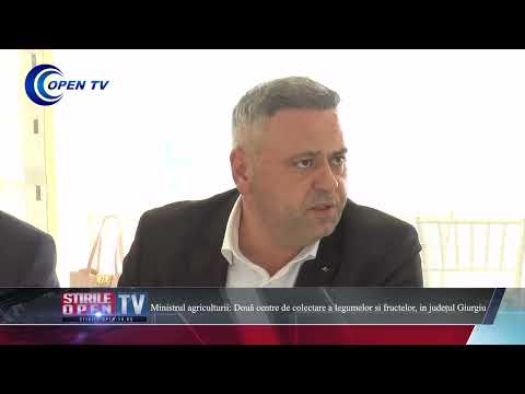 Ministrul agriculturii: Două centre de colectare a legumelor si fructelor, in județul Giurgiu