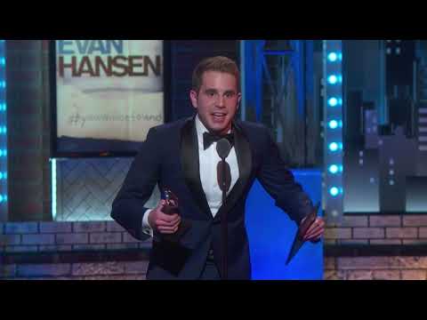 Ben Platt wins Best Leading Actor in a Musical (2017 Tony Awards)