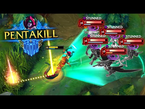 PERFECT PENTAKILL MOMENTS IN LEAGUE OF LEGENDS #17