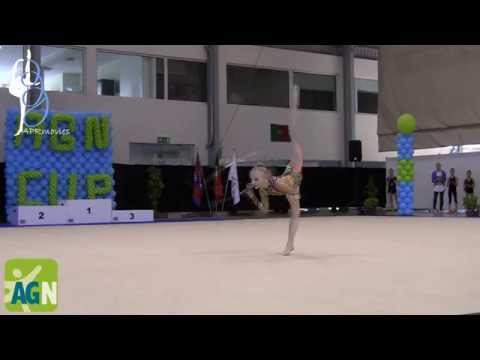 Ksenia Klimenko - Volgograd (RUS) - Arco (Hoop) - Iniciada - AGN Cup 2014