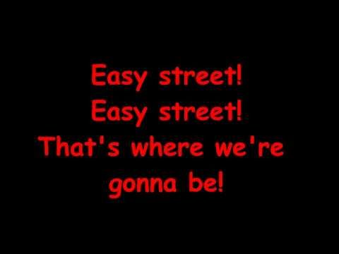 Annie Jr - Easy Street with Lyrics