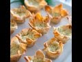 Phyllo Cup Crab Appetizers With Cream Cheese And Dill