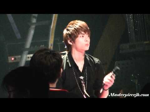 [fancam] 110503 SHINee Jonghyun cute mic testing @ Iммσrtal S0пg 2 rehersal