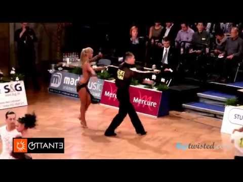 Miha Vodicar - Nadiya Bychkova, GOC Stuttgart 2014, WDSF Grand Slam latin, 3. round - samba