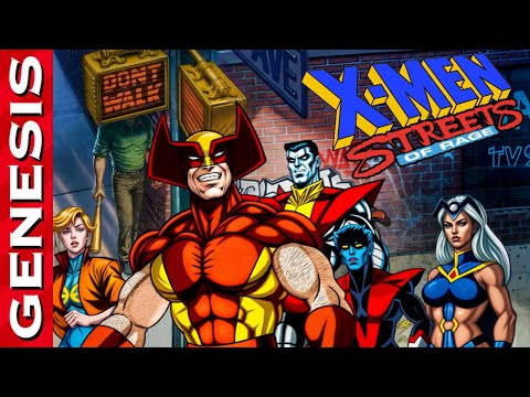 X-Men of Rage - Hack of Streets of Rage 2 [Genesis]