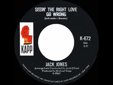 1965 HITS ARCHIVE: Seein’ The Right Love Go Wrong - Jack Jones