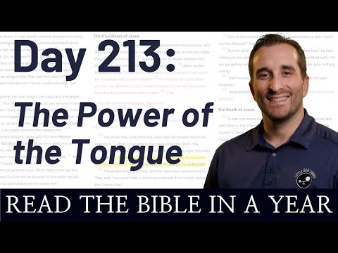 Day 213: Jeremiah 8-10 - The Power of the Tongue | Bible in a Year (NIV)