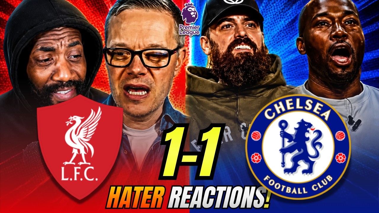Liverpool & Chelsea’s RIVALS & HATERS react to Liverpool 1-1 Chelsea | Premier League Fan Reactions