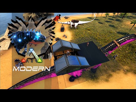 ARK Mods The Center T2EP15 - Magic Seed em uma Plataforma Insana!